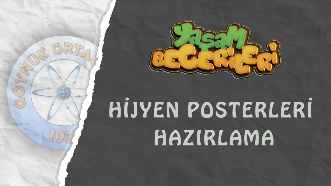 Hijyen Posterleri Hazırlama Etkinliği