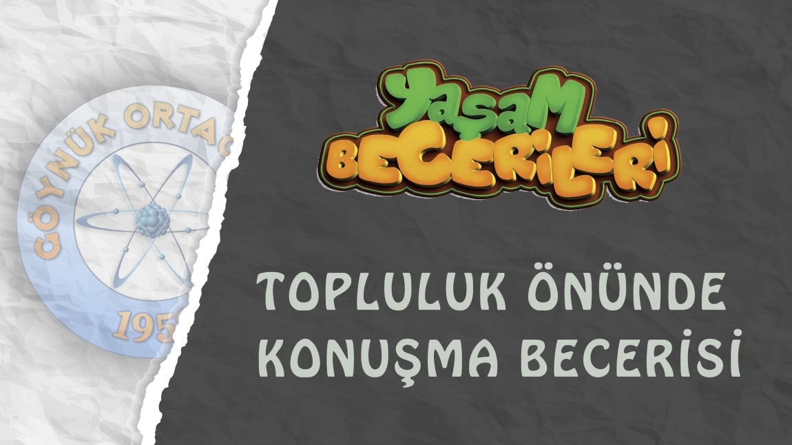 Topluluk Önünde Konuşma Becerisi Etkinliği
